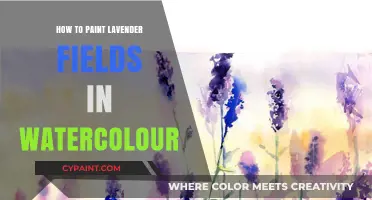 Mastering Watercolour: Techniques for Painting Vibrant Lavender Fields