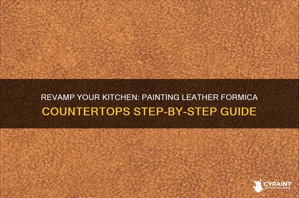 how to paint leather formica kitchen countertops