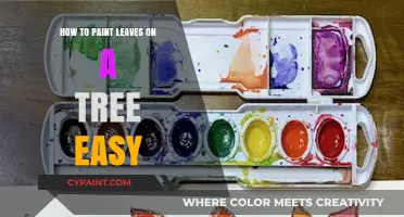 Simple Leaf Painting Techniques for Realistic Trees: A Beginner's Guide
