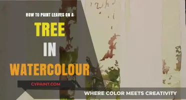Watercolour Techniques for Painting Lifelike Tree Leaves