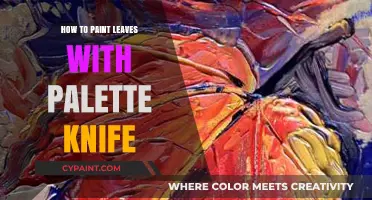 Master Palette Knife Techniques for Painting Vibrant, Textured Leaves