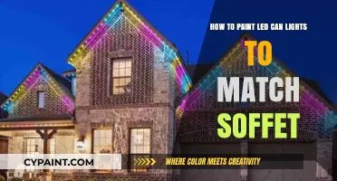 Refresh Your Soffet: Paint LED Cans to Match