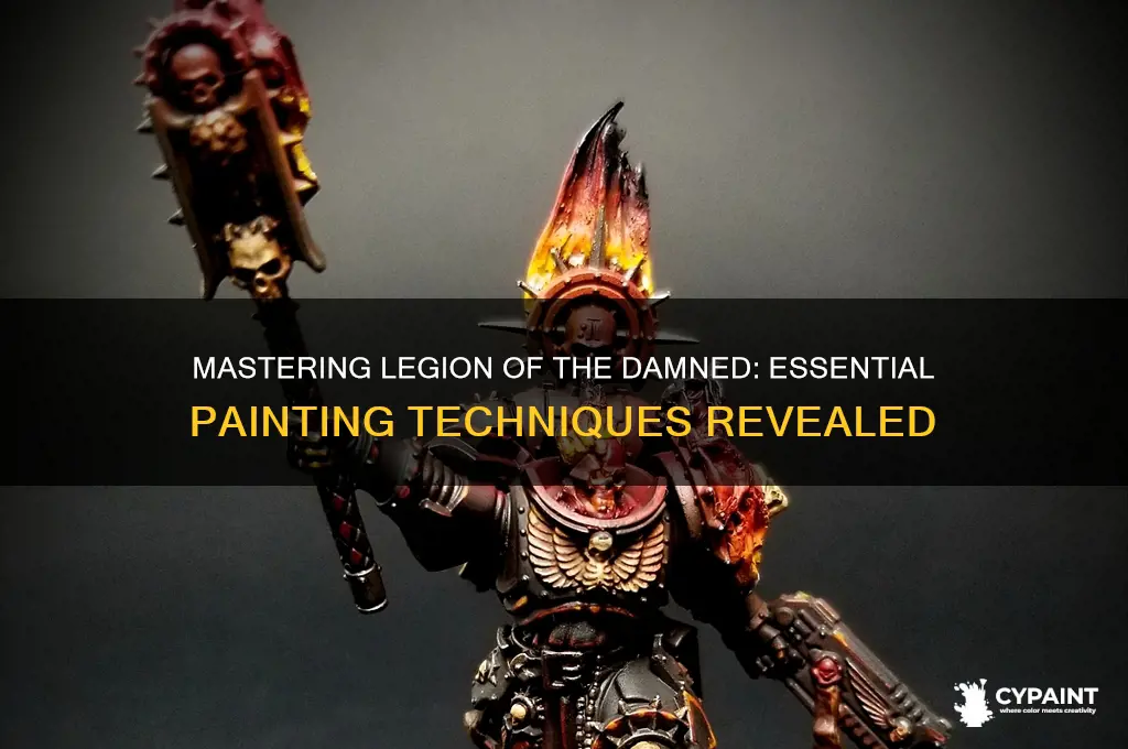how to paint legion of the damned