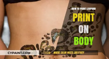 Master Leopard Print Body Art: Easy Step-by-Step Painting Guide