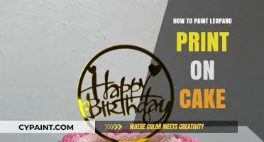 Mastering Leopard Print: A Step-by-Step Guide to Painting Cakes