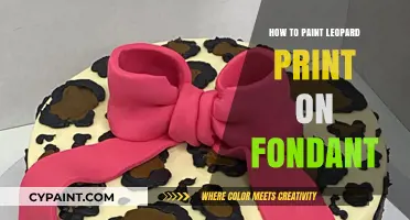 Mastering Leopard Print: Easy Fondant Painting Techniques for Beginners