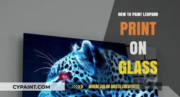 Master Leopard Print: Easy Glass Painting Techniques for Beginners
