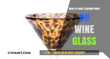 DIY Leopard Print Wine Glass: Easy Painting Tutorial for Beginners
