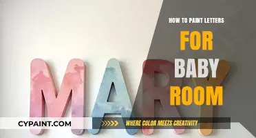 Creative Tips for Painting Adorable Letters in Your Baby’s Nursery