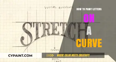 Mastering Curved Lettering: Tips for Painting Letters on a Curve