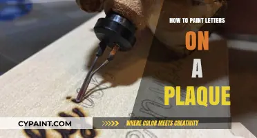 Mastering Plaque Lettering: A Step-by-Step Guide to Painting Perfect Letters