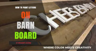 Mastering Rustic Charm: Painting Letters on Barn Board Step-by-Step