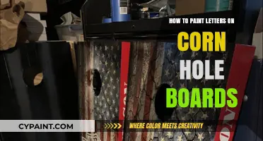 Mastering Cornhole Board Lettering: A Step-by-Step Painting Guide