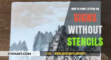 Master Freehand Sign Painting: Tips for Perfect Letters Without Stencils