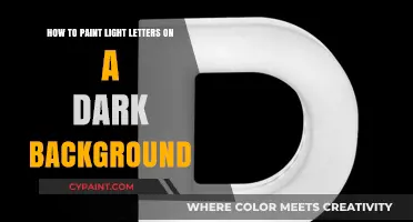 Painting Light Letters on Dark Backgrounds: Tips and Tricks
