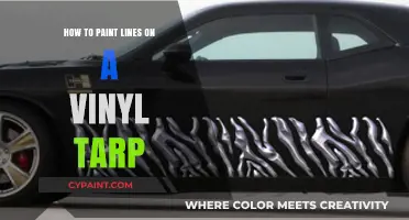 Easy Steps to Paint Perfect Lines on Vinyl Tarps
