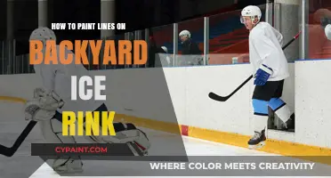 DIY Ice Rink Lines: Easy Painting Tips for Backyard Hockey Fun