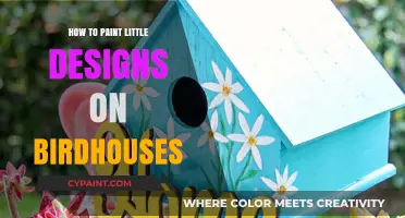 Creative Birdhouse Painting: Tiny Designs for a Charming Touch