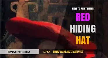 Mastering the Art of Painting a Little Red Hiding Hat