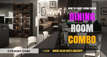 Painting Tips for a Seamless Living-Dining Room Combo Space