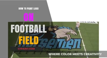 Mastering the Art: Painting a Logo on a Football Field