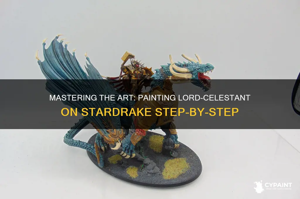 how to paint lord celestant on stardrake