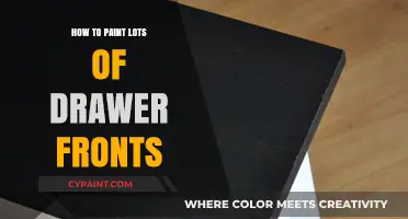 Efficient Techniques for Painting Multiple Drawer Fronts Like a Pro