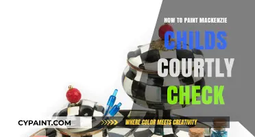 Mastering Mackenzie-Childs Courtly Check: A Step-by-Step Painting Guide