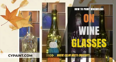 Elegant Magnolia Wine Glass Painting: Step-by-Step DIY Tutorial
