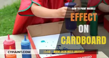 Mastering Marble: Easy Cardboard Painting Techniques for Realistic Effects