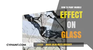 Mastering Marble: Easy Steps to Paint Glass with Realistic Effects