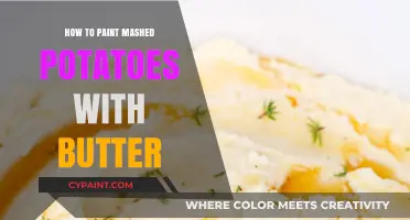 Creative Butter Painting Techniques for Perfectly Mashed Potatoes Presentation