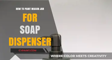 DIY Mason Jar Soap Dispenser: Easy Painting Tutorial for Beginners