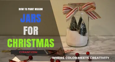 Festive DIY: Creative Christmas Mason Jar Painting Ideas & Techniques