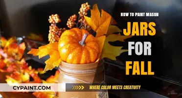 Fall Mason Jar Painting: Creative DIY Decor Ideas & Techniques