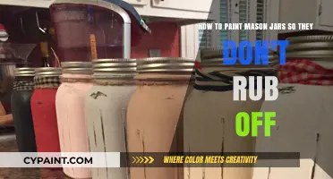 Durable Mason Jar Painting: Tips to Prevent Rub-Off and Chipping