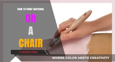 Master Chair Painting: Techniques for Perfect Material Application