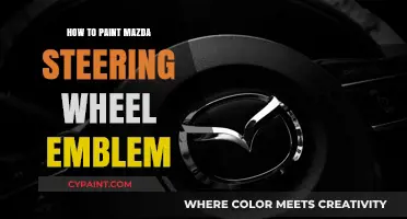 DIY Guide: Painting Your Mazda Steering Wheel Emblem Perfectly
