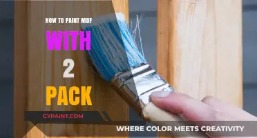 Mastering MDF Painting: A Guide to Using 2-Pack Paint