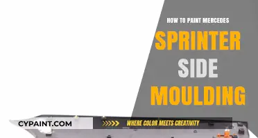 DIY Guide: Painting Mercedes Sprinter Side Moulding Like a Pro