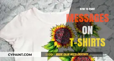 Creative DIY: Painting Personalized Messages on T-Shirts Step-by-Step