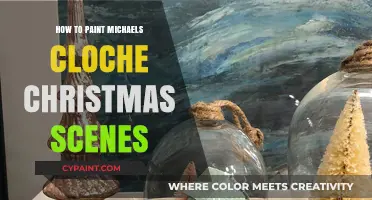 Creative Cloche Christmas Scenes: Michaels Painting Tutorial for Festive Decor