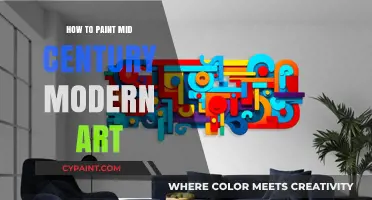 Master Mid-Century Modern Art: Painting Techniques & Style Guide