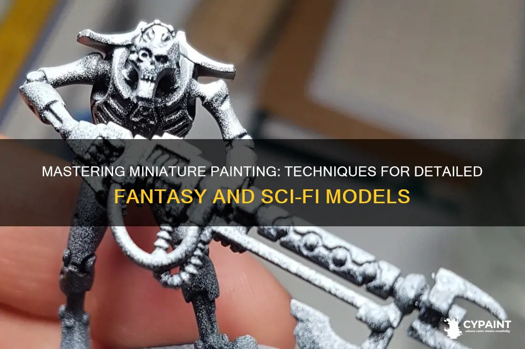 how to paint minature sfor and d