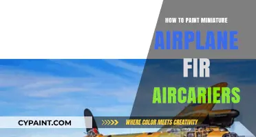 Mastering Miniature Airplane Painting for Stunning Air Carrier Displays