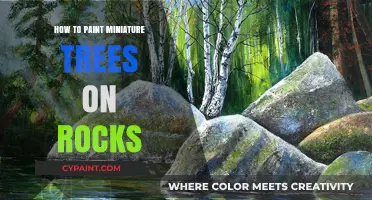 Mastering Miniature Tree Painting on Rocks: A Creative Step-by-Step Guide