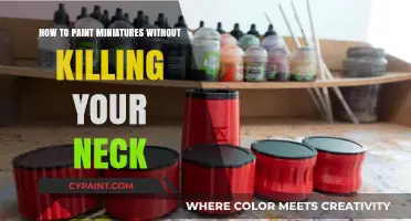 Ergonomic Tips for Miniature Painting: Save Your Neck While You Create