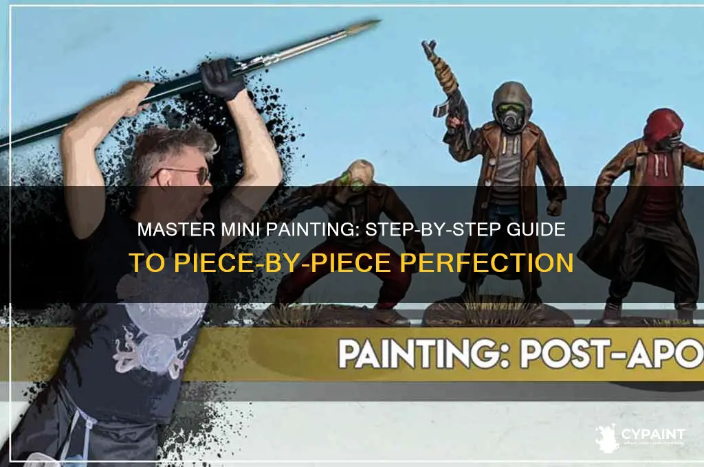 how to paint minis piece by piece