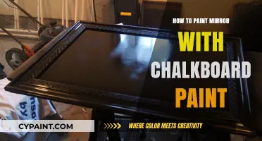 Transform Your Mirror: Easy Chalkboard Paint DIY Guide