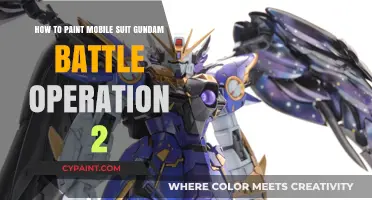 Painting Mobile Suit Gundam Battle Operation 2 Like a Pro